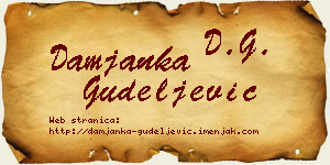 Damjanka Gudeljević vizit kartica